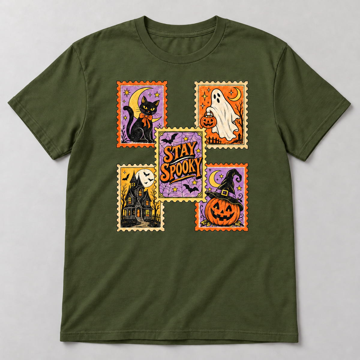 Stay Spooky Vintage Stamp Tee