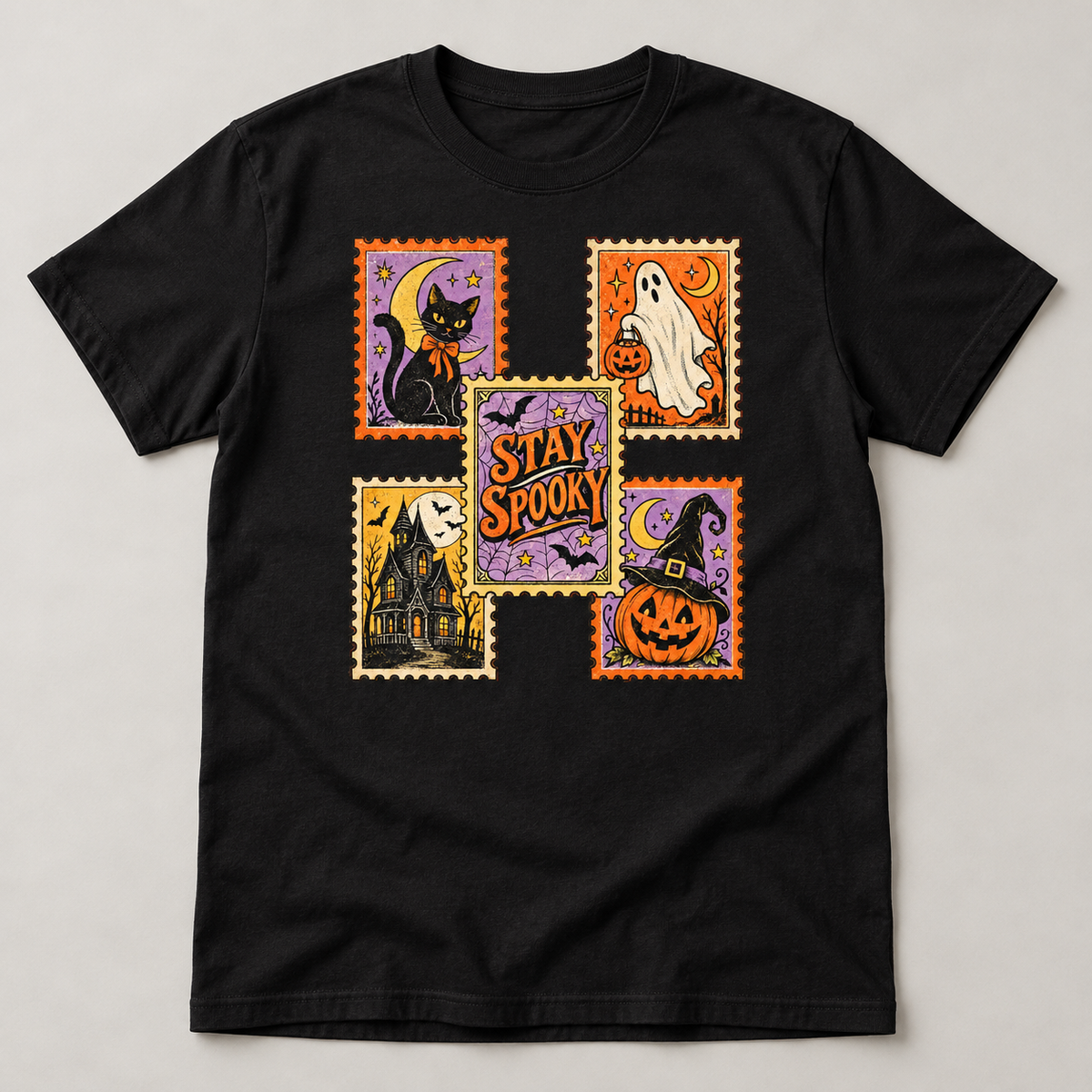 Stay Spooky Vintage Stamp Tee